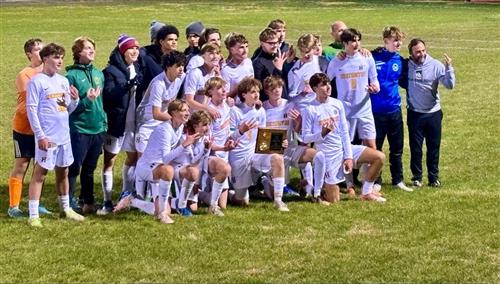 2024 Boys Soccer Sectional Champs!